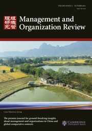 Management and Organization Review